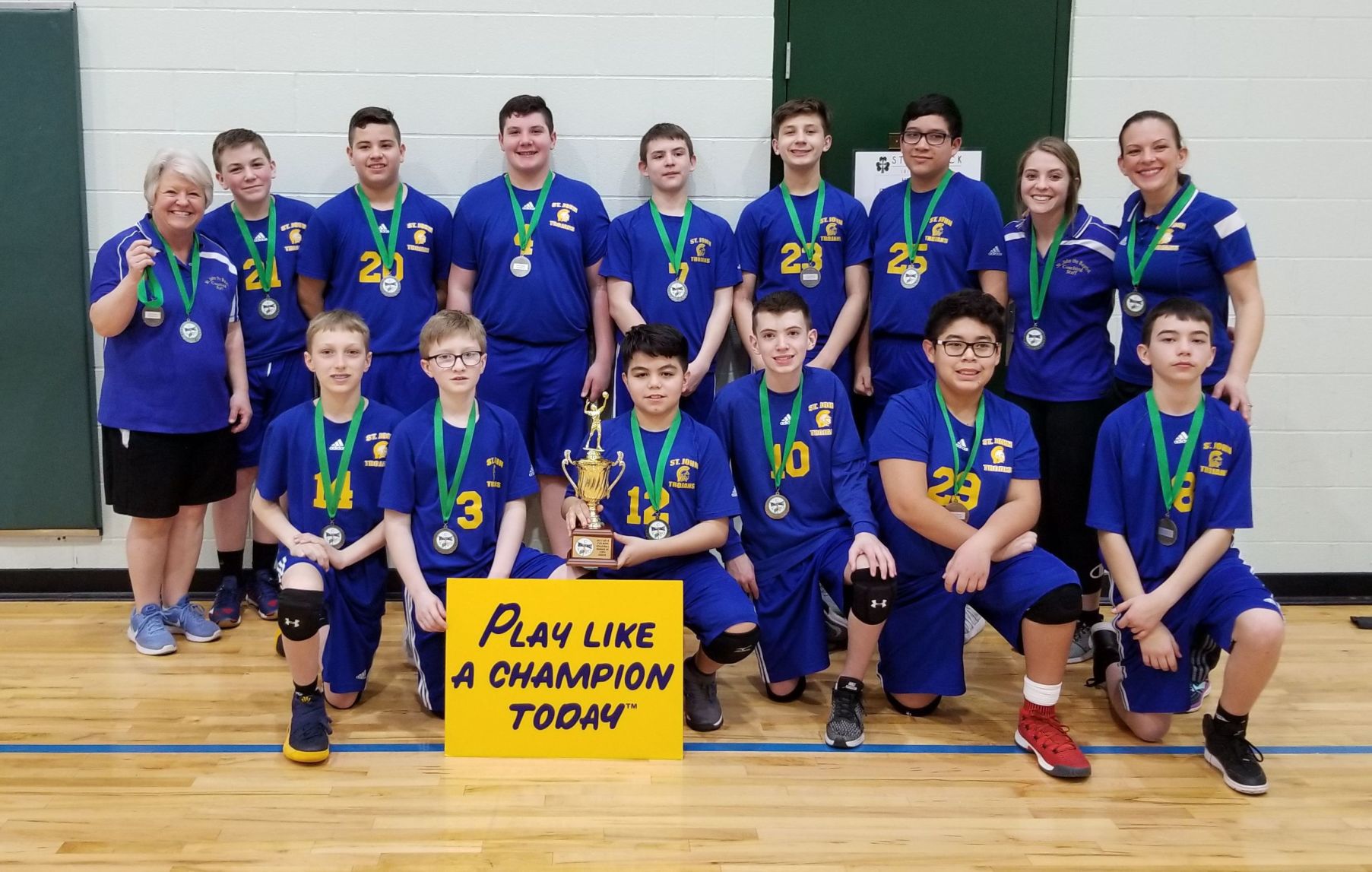 St. John Baptist 7/8 grade 2nd at CYO event